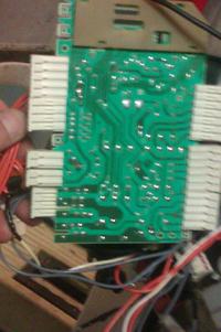 Schemat elektryczny pralki FAR3100 - uszkodzona instalacja przez gryzonie