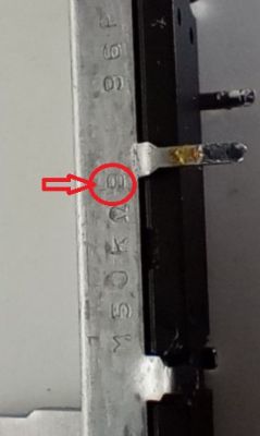 Źródło potencjometru suwakowego 50k ohm, 60x8mm do BOSS BR-8