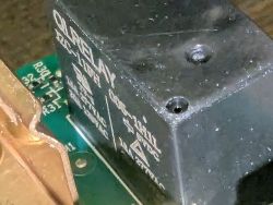 Qlrelay Relay on Circuit Board Close-up of Qlrelay relay on a circuit board.