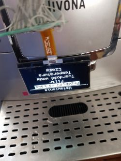 NIVONA Caferomatica 830 Coffee Machine: Damaged Display Repair, AliExpress Replacement