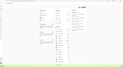 Home Assistant device page for “Roomba_test” with controls, sensor list, and MQTT activity log