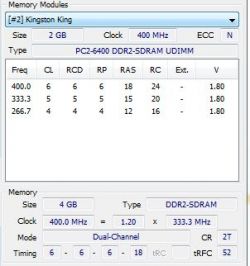 Problem z dobraniem RAM DDR2 CL4 800,1066 czy CL5 800,1066