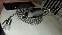 Podział sterowania lampami LED w Paul Neuhaus MERAL 6210-55 na dwa włączniki