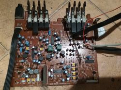 Wnętrze starej wieży Sanyo DC-X300 Wnętrze starej wieży Sanyo DC-X300