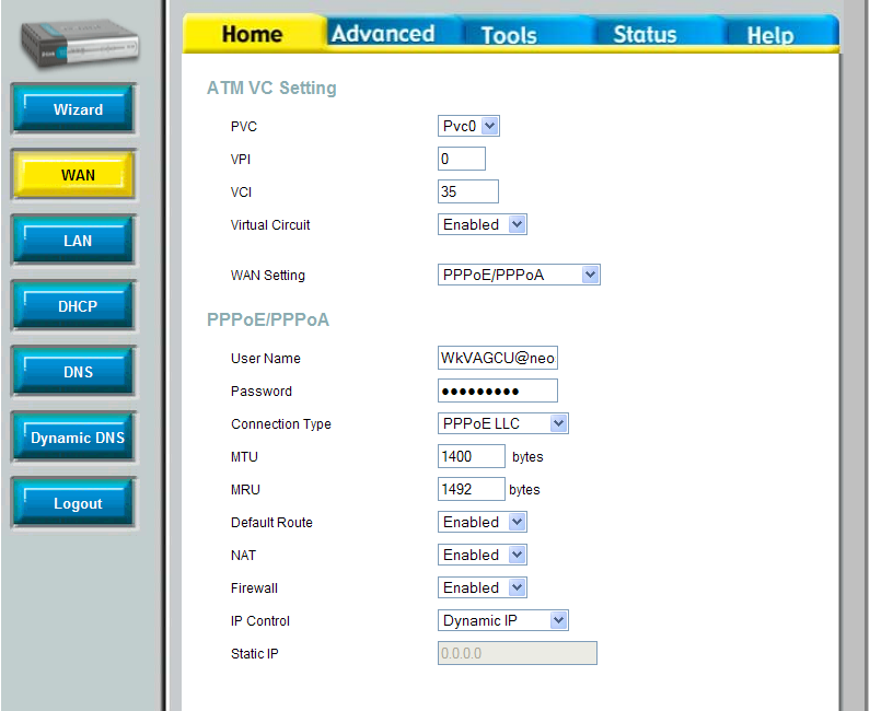 D link dsl 524t настройка