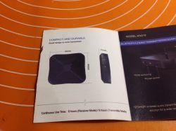 BT RX lub TX do wyboru - mały podręczny autonomiczny Bluetooth V4.2 Opis.