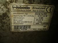 Webasto DW50 - Webasto DW50 nie wyłącza się, pompa wody cały czas pracuje