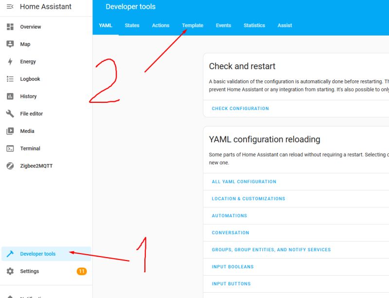 How do I create and test templates for Home Assistant? Jinja2, Developer Tools and Template How do I create and test templates for Home Assistant? Jinja2, Developer Tools and Template