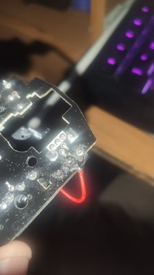 Razer Deathadder Chroma - Po wymianie mikroprzełącznika nie działa lewy przycisk