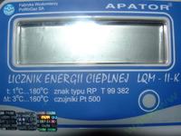 Cieplomierz Apator LQM II-k reset danych Cieplomierz Apator LQM II-k reset danych