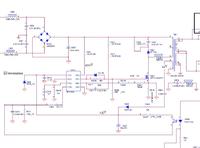 LCD HP 1740 - uszkodzona przetwornica - brak zasilania