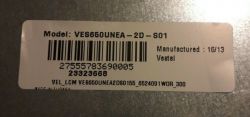 JVC LT-55VU83A - Pasy na ekranie. Nie działa pilot.