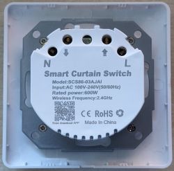 [BK7231T] SCS86-03AJAI Smart Curtain Switch - Teardown - Flashing - Configuration