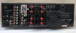 Technics SA-AX6 wyłącza się z komunikatem Overload przy 1/2 mocy