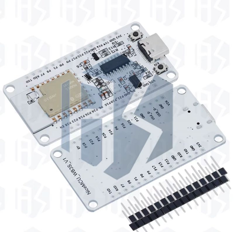 NiceMCU WB3S Board with BK7238 Module NiceMCU WB3S development board with module and connectors