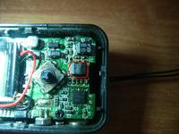 Korr KMP 222 - Spalony kondensator, jeden kanał nie działa, zdjęcie uszkodzenia