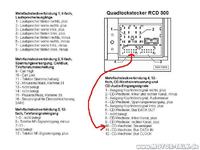 RCD300 Passat B6 - schemat kostki
