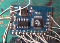 Playstation 2 bezpiecznik oraz odlutowany kabel.