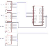 Jak dodać 30 wejść do mikrokontrolera? ATmega, multipleksery, expandery?