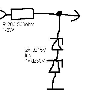Jak zbudować stabilizator napięcia 25V lub 30V do preampu z trafa 2x30V 450W?
