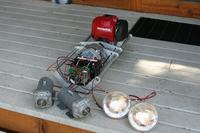 Hybrydowy system zasilania robotów terenowych Hybrydowy system zasilania robotów terenowych