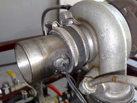 Silnik turbinowy na bazie turbosprężarki