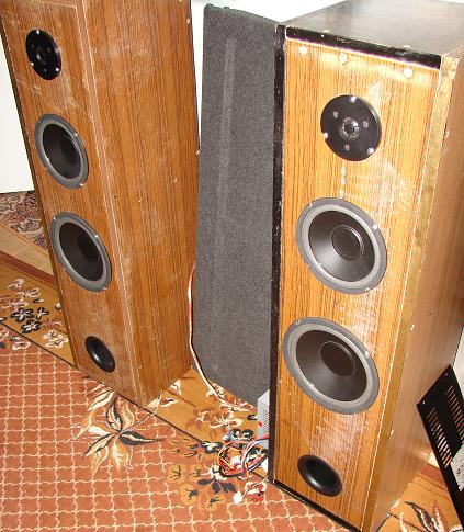 Budowa kolumn stereo do pokoju ok 30m2