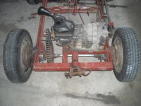 Ciagniczek sam z silnikiem wsk 125 Ciagniczek sam z silnikiem wsk 125