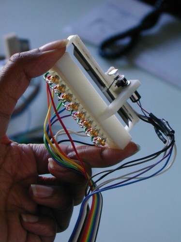 Mały projektor laserowy na PIC16F877