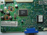 Monitor LCD Samsung SyncMaster 710n identyfikacja elementów