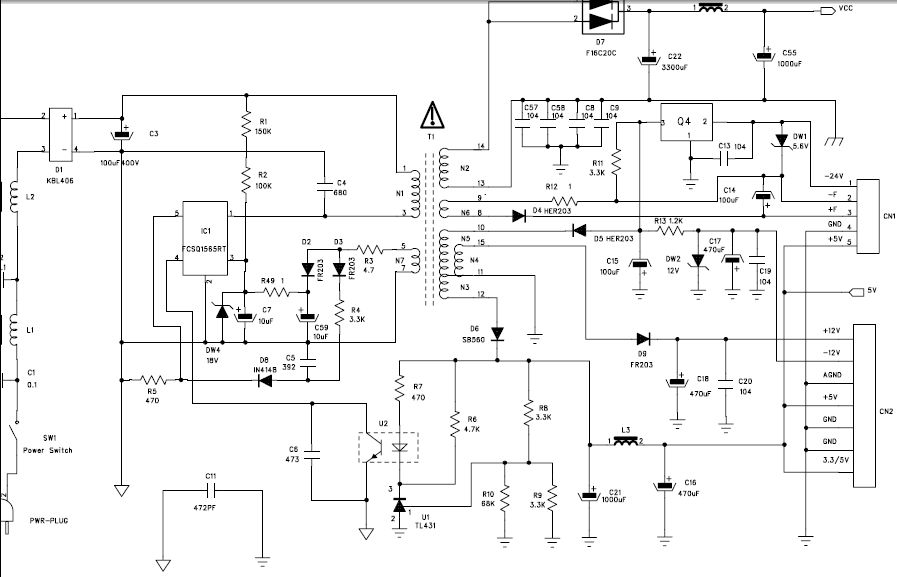 Daewoo hc 4130x схема