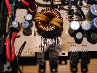 RTO SX-7002 - Zwęglone tranzystory i iskry przy zasilaniu