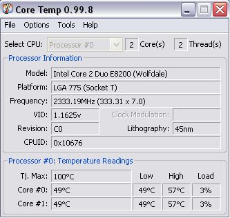 Problem z dużą temperaturą procesora core 2 duo E8200 Problem z dużą temperaturą procesora core 2 duo E8200