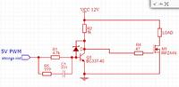 Jak zaprojektować mosfet driver do szybkiego przełączania z atmega OUT?