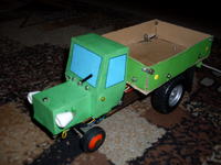 Elektryczny model pojazdu: Łunochód (traktor)