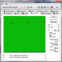 Screeny z HD Tune SAMSUNG HM500JI