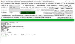Screenshot of BK7231 Easy UART Flasher showing “Erase complete” for XR872 on COM3