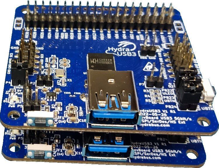 Otwarta płytka HydraUSB3 z RISC-V do obsługi szybkich protokołów
