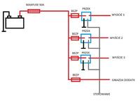 Halogeny w ciężarówce - jak podłączyć aby instalacja nie poszła z dymem?