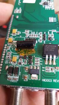 Dreambox 800hd - wymiana kondensatora 330uf na 470uf