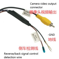 Toyota Avensis T27 i radio Junsen X7 Pro. Kamera cofania - podłączenie.
