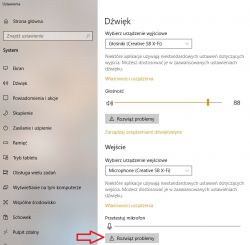 SB0460 X-Fi XtremeMusic: Jak aktywować mikrofon? Gniazdo (1) dualne
