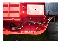 Schemat połączenia kabli w samochodzie na akumulatorek