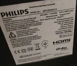 Philips 55PUS6262/12 - Wymiana płyty głównej z wersji 43 cali i ustawienie przekątnej