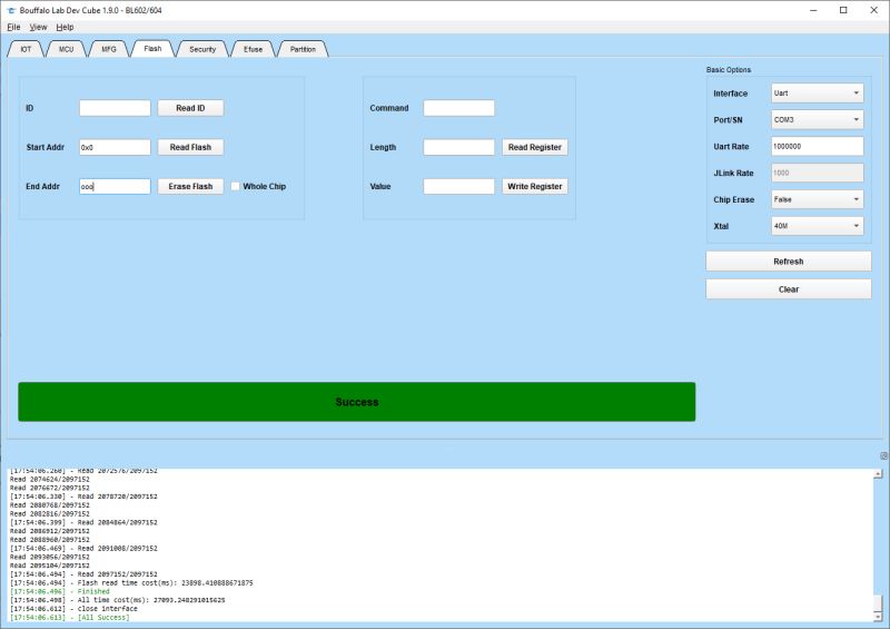 Interior, design and firmware change of the BL602-based LED strip controller from Bouffalo Lab