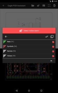 Android Eagle PCB Assistant - przeglądarka plików Eagle Android Eagle PCB Assistant - przeglądarka plików Eagle