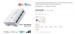 Configuring Tuya eWeLink WiFi 4CH RF Smart Switch Module TYEB 4ch-RF : Step-by-Step Guide