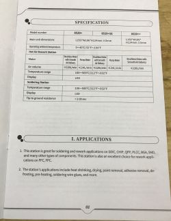 Practical test of the Yihua 852D+ soldering station (2-in-1, hot air 700 W and 60 W 900M flask solde