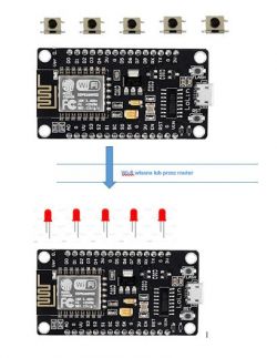 How to transfer the state of the pins? NodeMcu as server-client. How to transfer the state of the pins? NodeMcu as server-client.