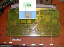 Peugeot 307 2.0 benzyna - Schemat podłączenia programatora do IAW6lp1.01